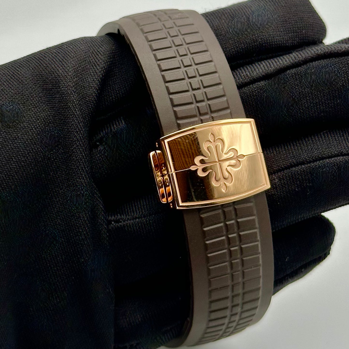 5968R Patek Phlippe Rose Gold Aquanuat Watch