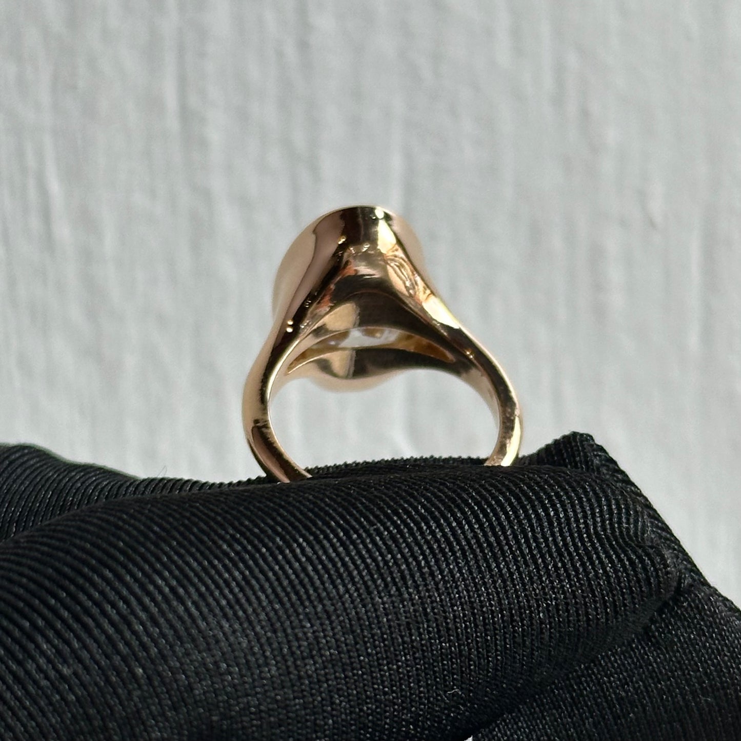 Rose Gold Oval Diamond Engagement Ring 5.12CT