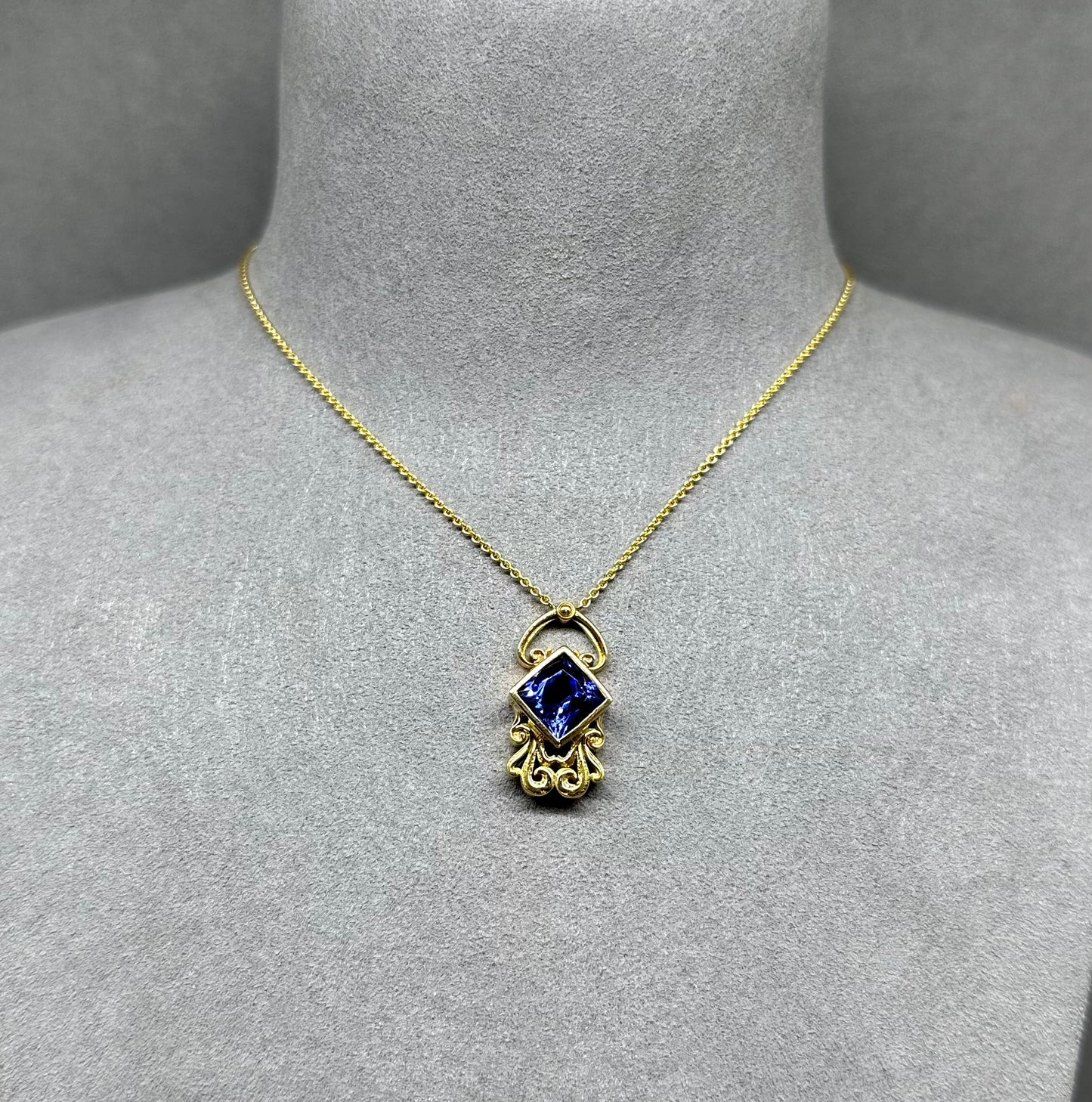 Lily - Tanzanite Necklace/ AAA Tanzanite